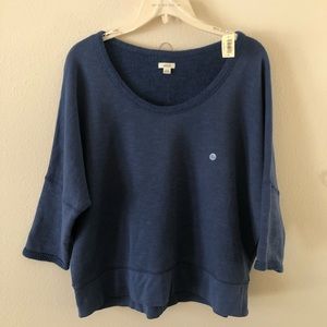 NWT Aerie Blue Slouch Sweatshirt